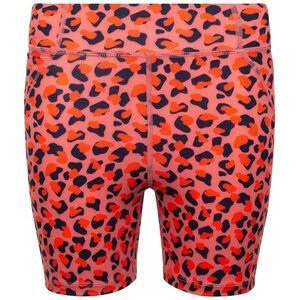 NWT J. Lindberg Ekon Print Golf Shorts Faded Rose Animal sz S